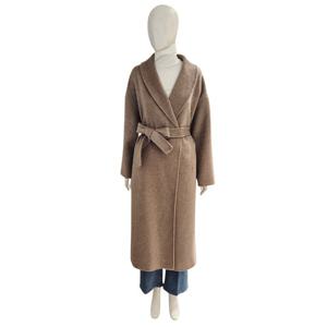 [에이비에프지]숄카라 루즈핏 핸드메이드 롱코트 ADA1HC01A