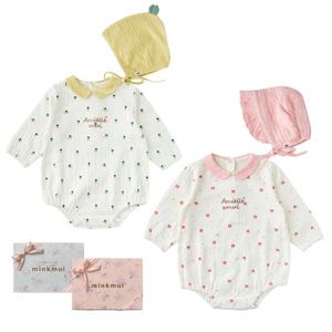 M밍크뮤D 26SS 아미엘뮤튤립리본SET바디슈트 2종 택1 백일 (361706760102)