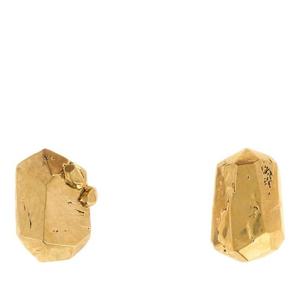 생로랑 골드 메탈 지오메트릭 클립온 귀걸이 849746Y1500 8060