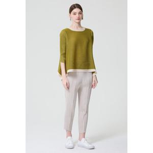 [요이츠](택가 198000원)[요이츠] 핀턱 슬림 배기 플리츠 밴딩 팬츠_YI03WQPSL80