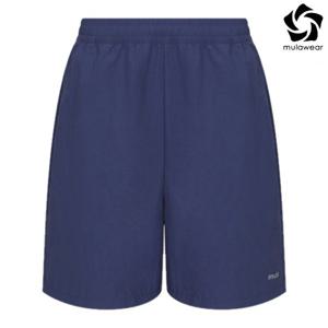 뮬라웨어 공용 유니 컴포터블 우븐 쇼츠 AUNFSP401-SBL-YDP