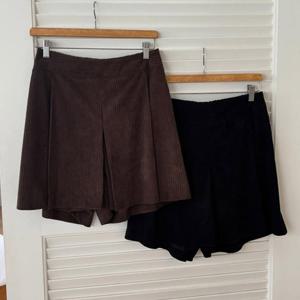 나야홍 / 빅사이즈팬츠 X029L601 골덴주름뒷밴딩반바지 YP