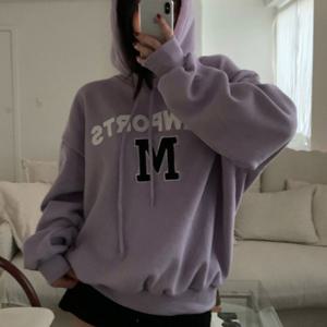 나야홍 / 빅사이즈 601 뉴엠속기모오버후드티 DMCX044