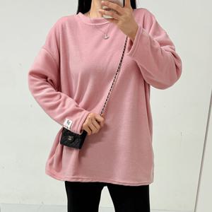 나야홍 / 빅사이즈 601 하트아워후리스티셔츠 DBAX031