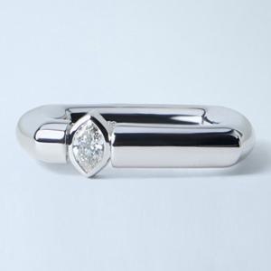 26 SS 톰우드 랩 그로운 컷 아웃 디자인 스털링 실버 링 101542