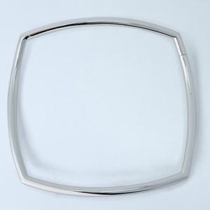 26 SS 톰우드 스퀘어 큐브 프레임 칼라 스털링 실버 네크리스 101557