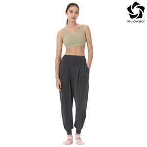 뮬라웨어 여성 릴렉싱 하렘 팬츠 AWNELP302-DGY-YDP