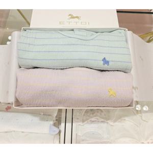 (에뜨와) (07T35300M) (쌍둥이백일돌선물)퍼빗상하(2종세트) (유아/출산/백일/돌선물/조카선물)