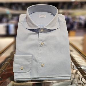 [레노마] 밴브루 수입원단 솔리드 와이드카라 BZRSL1100BU