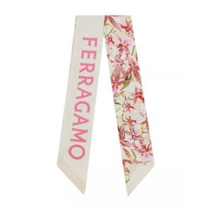 [SALVATORE FERRAGAMO] 라프리마 여성 스카프 Powder 321242 789922004 /11