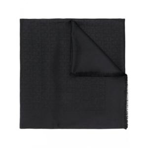 [SALVATORE FERRAGAMO] 라프리마 여성 스카프 블랙 327987 725357002 /11