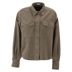 브루넬로 쿠치넬리 셔츠 ML996NC206 BROWN