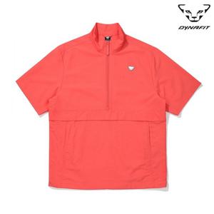 LJS  다이나핏  남녀공용 (타란) 오버핏 반팔 아노락 자켓 핑크 (1UM23601P2)