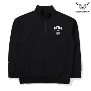 LJS  다이나핏  남녀공용 ARIA (아리아) 오버핏 반집업 블랙 (YUP23221Z1)