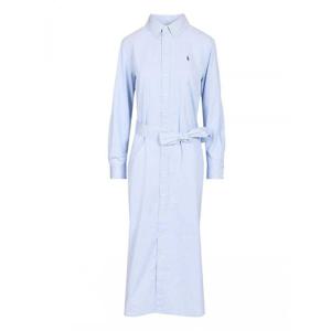 [POLO RALPH LAUREN] 라프리마 여성 WOVENSHIRT DRESSDRESSES 211A96362 001 라이트 blue /15
