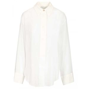 [FORTE FORTE] 라프리마 여성 co/se voile 셔츠 크레이프 de chine 디테일 14618 F49A0002 화이트 /15