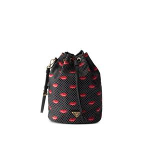 프라다 리나일론 폴카 도트 파우치 1NS3692HFL