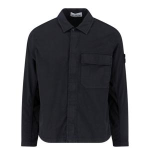 26SS 스톤아일랜드 와펜로고 오가닉 셔츠 블랙 L1S151200013 S0A10 V0029