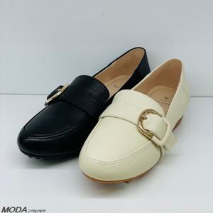 [엘칸토]경량 쿠션 버클 스트렙 여성 로퍼 2XWC43XI_GN