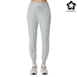 뮬라웨어 여성 에어플러스 레깅스 조거 팬츠 AWNELP711-BGY-YDP