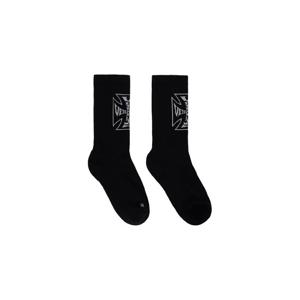 26 SS 베트멍 남성 블랙 바이커 크로스 로고 양말 261669M220000
