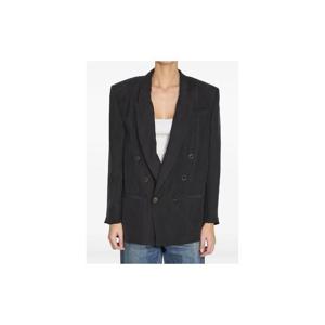 25 FW 생로랑 피크드 라펠 더블 브레스티드 블레이저 851026Y6J78 TP449703444