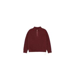 25 FW 포르텔라 지퍼 넥 울 스웨터 YALE99327PRN TP449733224