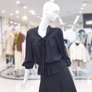 [ab.f.z]실키 셔링 여리 블라우스 FSPQA1B31B