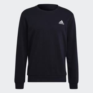 아디다스긴팔티 OQJ GK9118 에센셜 자수 소형 로고 스웨트셔츠