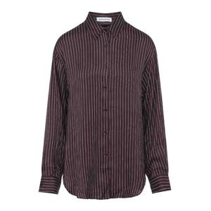 [THE FRANKIE SHOP] 라프리마 여성 셔츠 Peri 새틴 플루이드 CHFS21513886 Burgundy /8