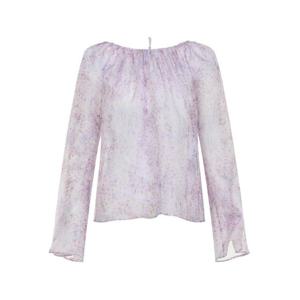 [ALBERTA FERRETTI] 라프리마 여성 블라우스 프린트 오간자 022216491240 Purple /8