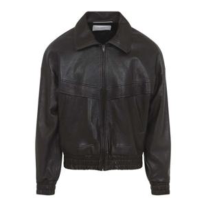 [SAINT LAURENT] 라프리마 남성 레더 블루종 847967YCNF22509 Brown /8