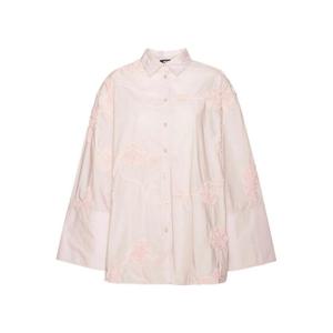 [ROTATE] 라프리마 여성 셔츠 플라워 오버사이즈 Orchid 11510318091800 실버 /8