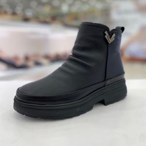 [에스콰이아]여성 통굽 방한 앵글부츠 PFEWSB877BK HSPH3A GN