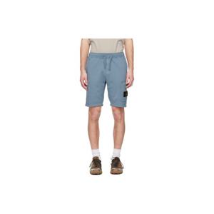 스톤아일랜드 반바지 블루 6200011 오가닉 코튼 플리스 쇼츠 261828M193019