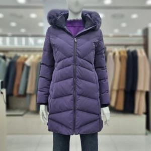 [프렐린]폭스퍼후드 탈부착 시보리배색덕다운 RJJ244S301_SC