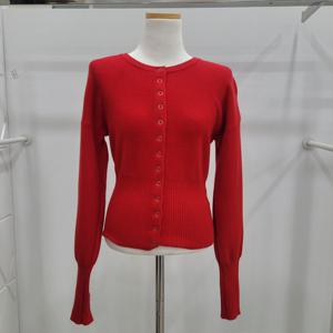 [밸리걸]허리팔강조스탭버튼가디건824970