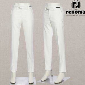 [프리미엄특가]FW 화이트 겨울원단 면 스판 밴딩 팬츠 슬랙스 RPMLBP57AJD