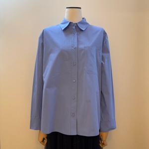 [숲]비죠 장식 루즈핏 여성긴팔셔츠 SC3LS34