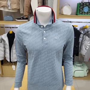 [루이까스텔]남성 자카드원단 오꼬에니티셔츠 7MOTS339T