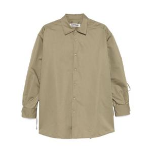 25SS DARKPARK tech satin rouche keanu shirt WSH20FAC740061 TP570867188