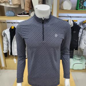 [루이까스텔]남성 루카로고 반집업 티셔츠 7MOTS306B