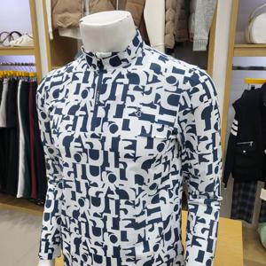 [루이까스텔]남성 루카로고 반집업 티셔츠 7MOTS305N