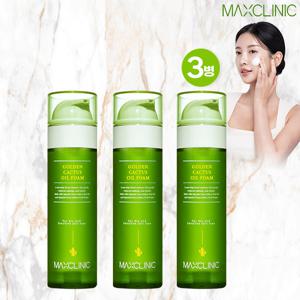 맥스클리닉 골든선인장 오일폼 특가왕 체험구성