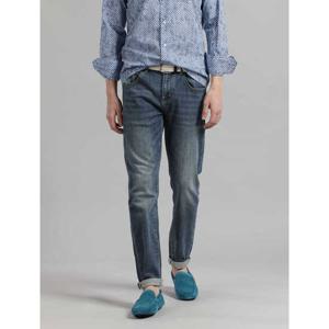 [빠니깔레][본사직영] 플라워 패치 워시드 데님 팬츠 M-IJEAN13