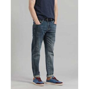 [빠니깔레][본사직영] 인디고블루 레귤러핏 워싱 진 M-IJEAN56