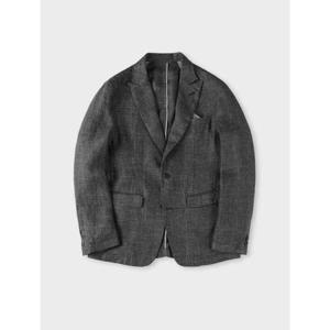 [빠니깔레][본사직영] 리넨 클래식 체크 자켓 D-GCJK10