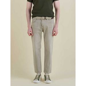 [빠니깔레][본사직영] 베이지 라이트워시 데님 진 M-QJEAN08