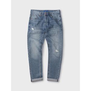 [빠니깔레][본사직영] 슬림핏 스크레치 워싱 진 M-AJEAN15