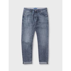 [빠니깔레][본사직영] 블루 워시드 슬림 데님 팬츠 S-AJEAN02